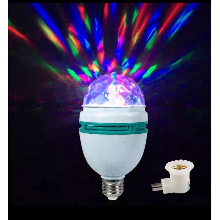 LAMPU MINI PARTY LED LAMPU DISCO LAMPU HIAS RGB 3W COLOUR FULL PROMO