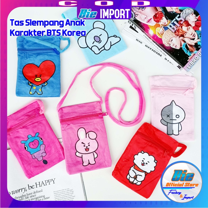 Tas Slempang Anak BTS Korea Impoe Best Seller