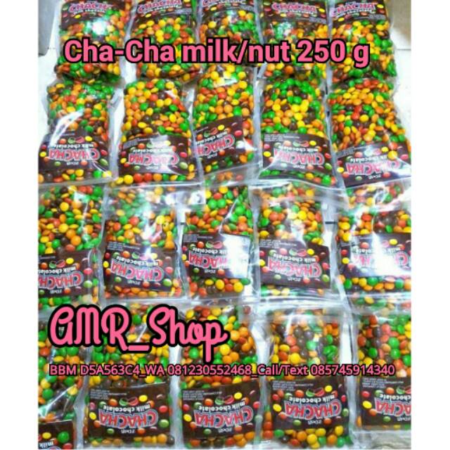 

Coklat Delfi Cha-Cha Repack Milk/Nut +/-250g