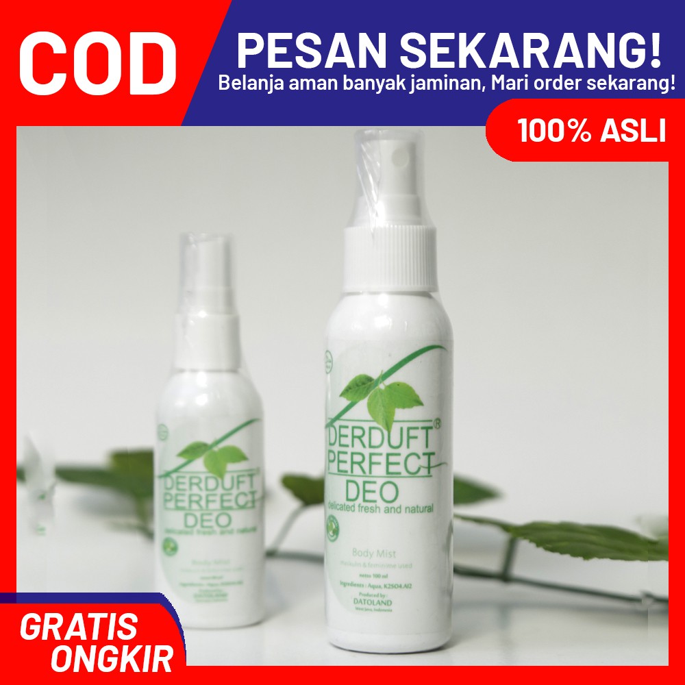 Jual DEODORANT YANG AMAN UNTUK KESEHATAN DERDUFT PERFECT DEO 100 NON