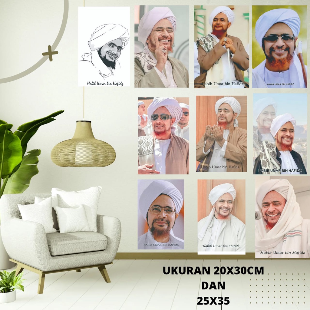 FOTO POSTER HABIB UMAR WALL DECO