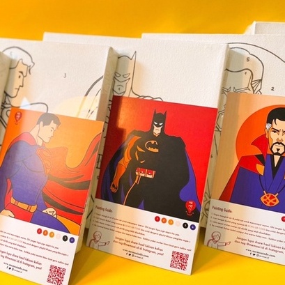 

(New) Paint by Number Edisi Superhero - Memoai