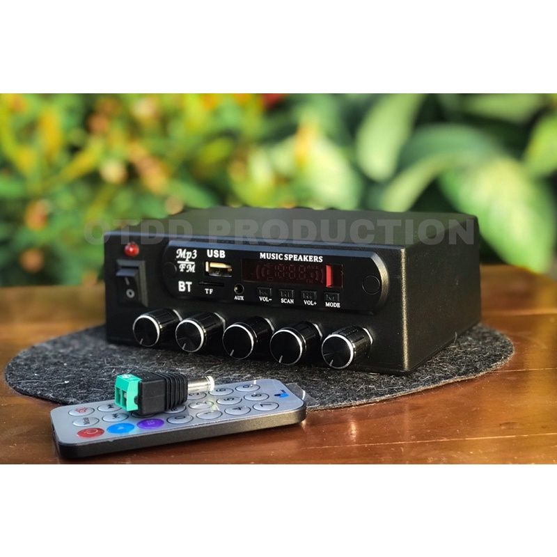 AMPLI MINI SUBWOOFER 2.1 CHANNEL CLASS D 2X50W+100W BLUETOOTH