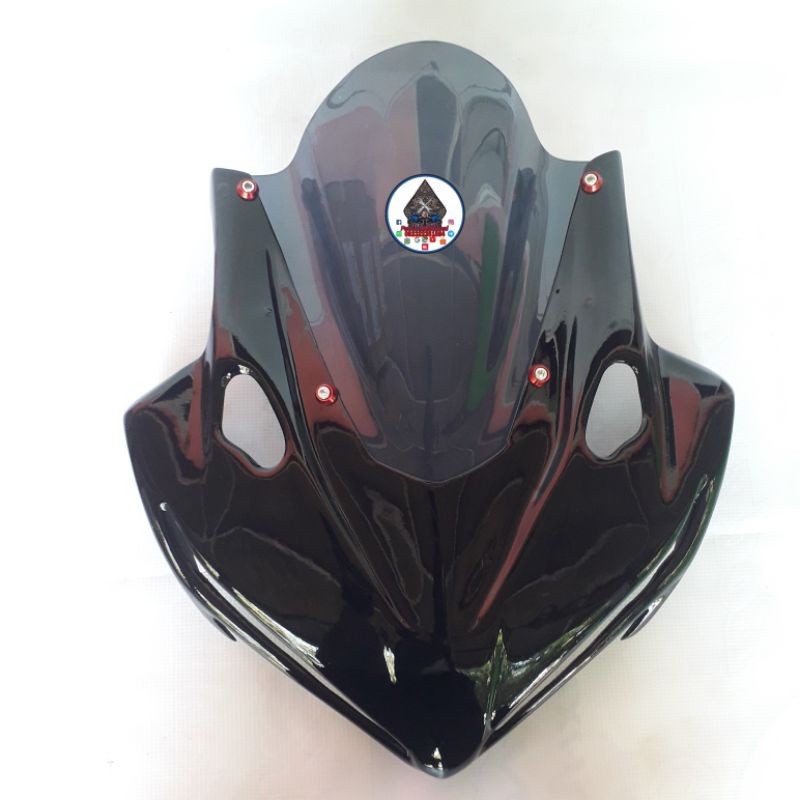 Cover Headlamp Topeng Kedok Visor V4 Buat CBR150R Facelift K45G