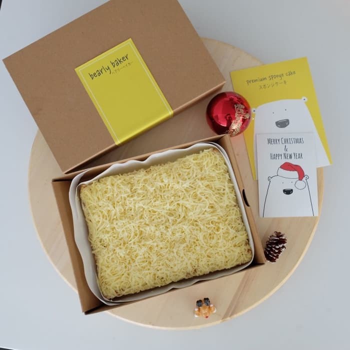 

Bolu Jadul Keju bearly (premium cheese sponge cake)
