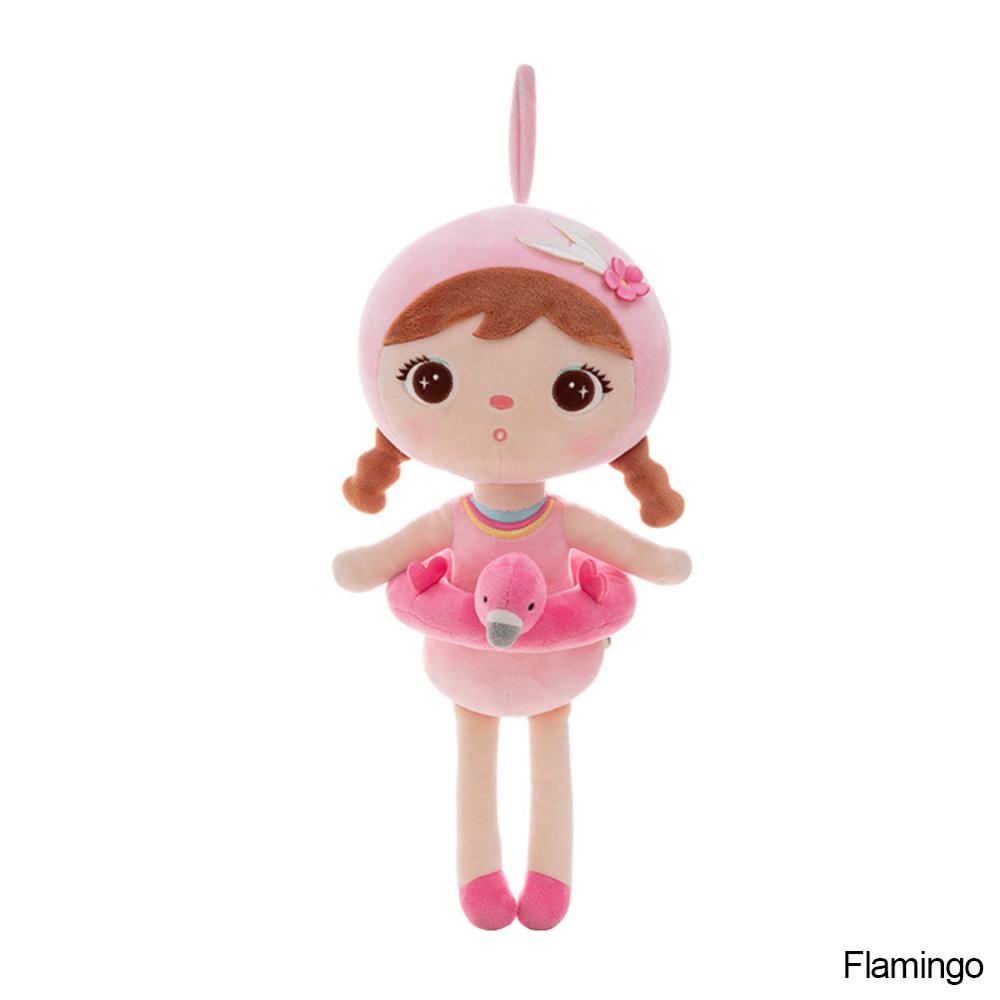 Timekey Metoo Jibao Mainan Boneka Plush Anak Perempuan Dengan Dress Untuk Hadiah Ulang Tahun H2U8
