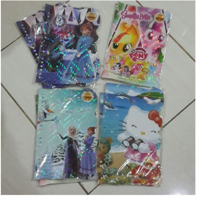 

Kertas File Loose Leaf A5 HOLO isi 15 Lbr