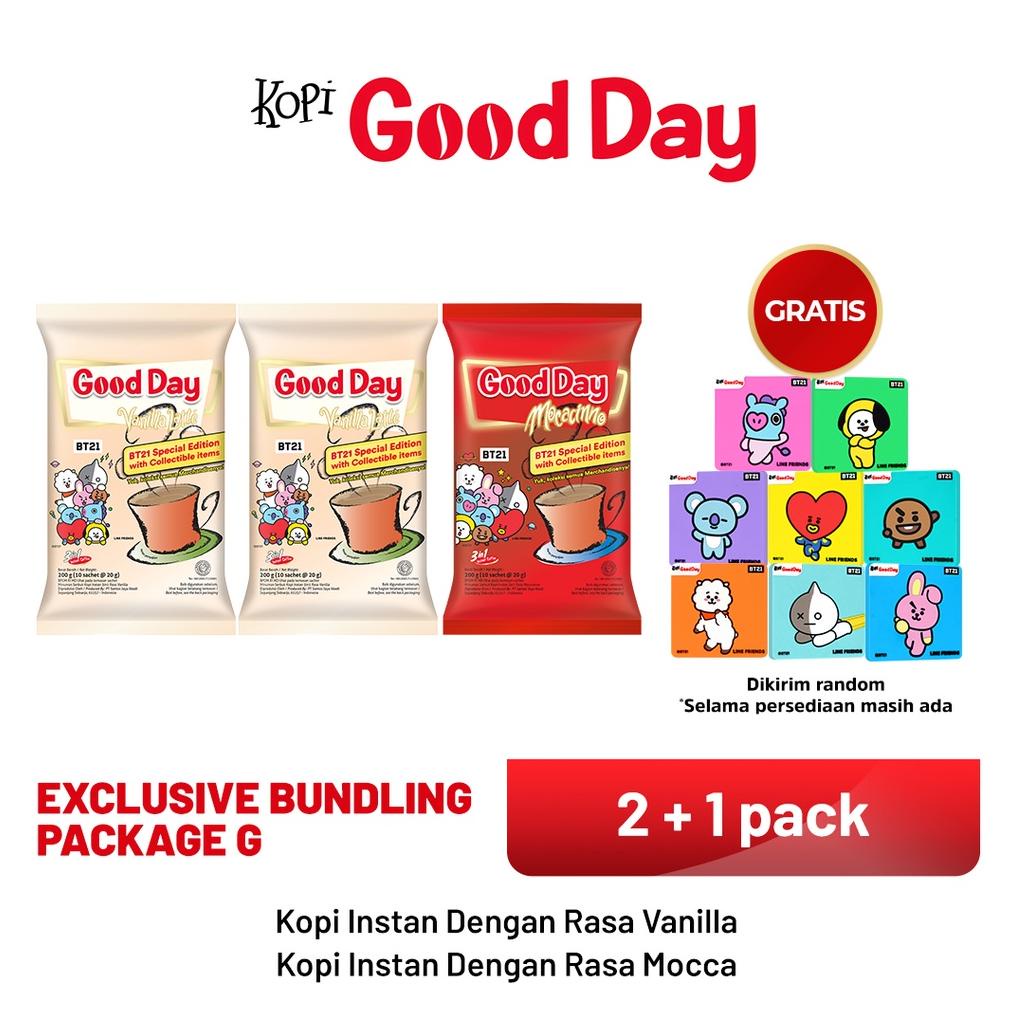 

Laku. [GOOD DAY SPECIAL EDITION BT21] EXCLUSIVE BUNDLING PACKAGE G *