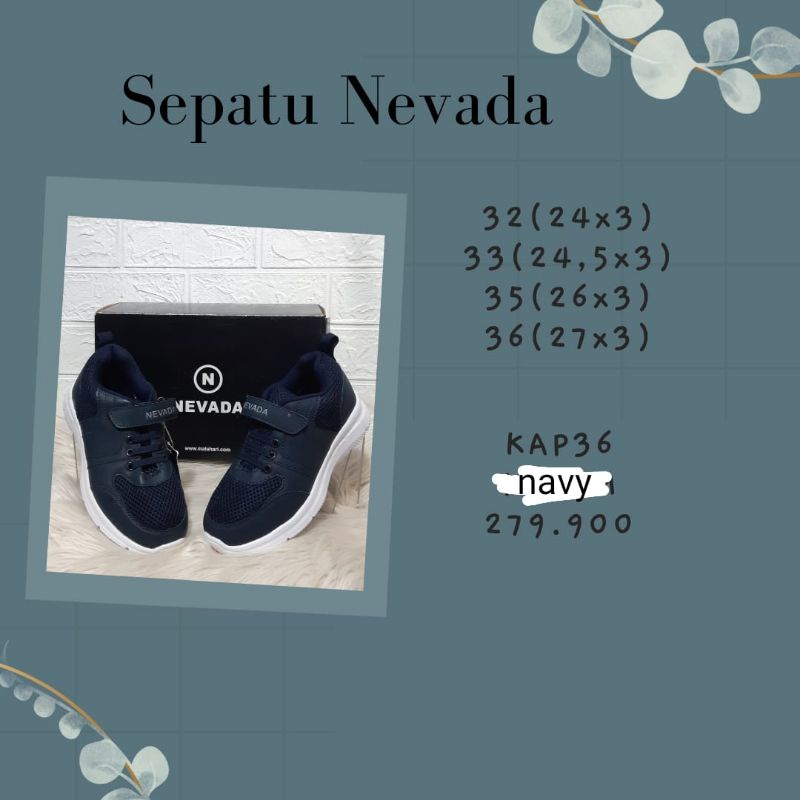 SEPATU ANAK / SNEAKERS NEVADA