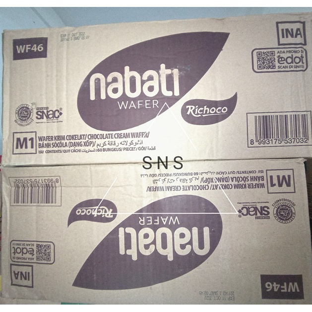 

Richoco Nabati Chocolate Wafer 50gr (DUS)