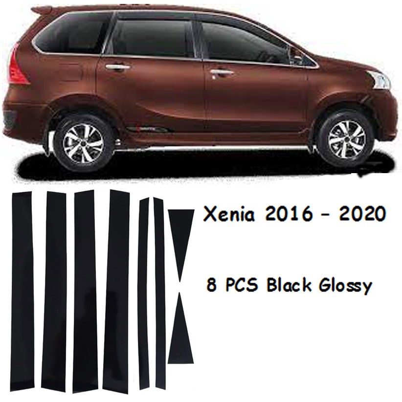 Sticker Stiker Pillar Pilar Garnis Garnish Xenia Avanza 2016 - 2020