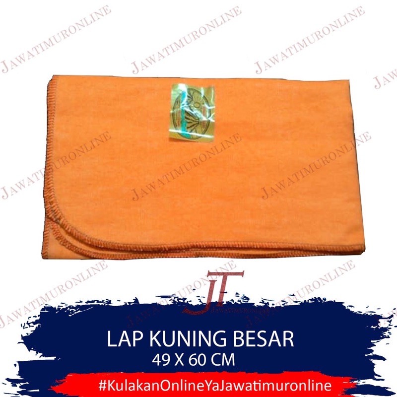 Lap Kuning / Lap Debu / Lap Serbaguna Ukuran Besar