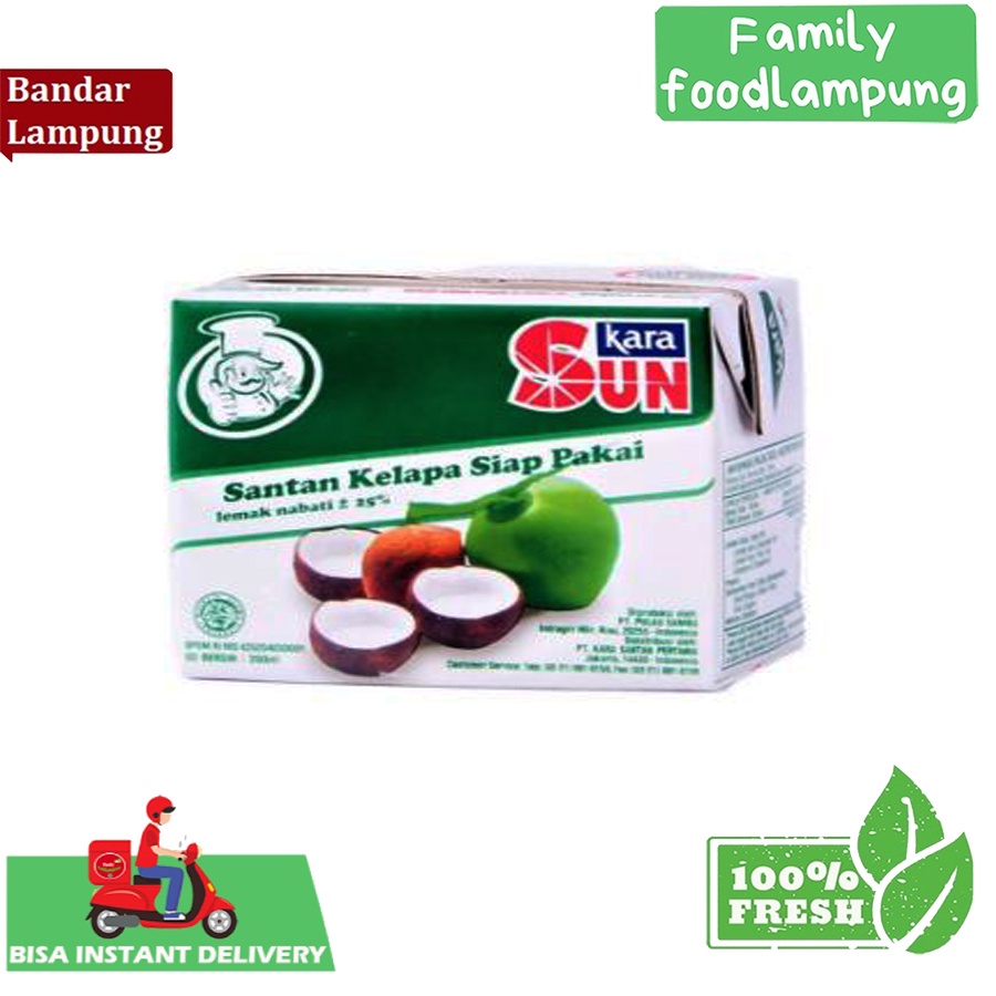 

Santan Instant Sun Kara 200 ml Family Food Lampung