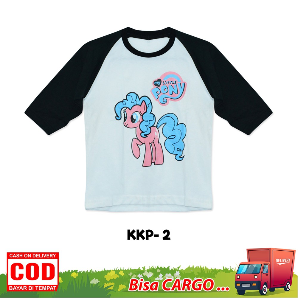 Baju Anak Atasan T-Shirt Kaos Karakter New Anak Perempuan (KKP)