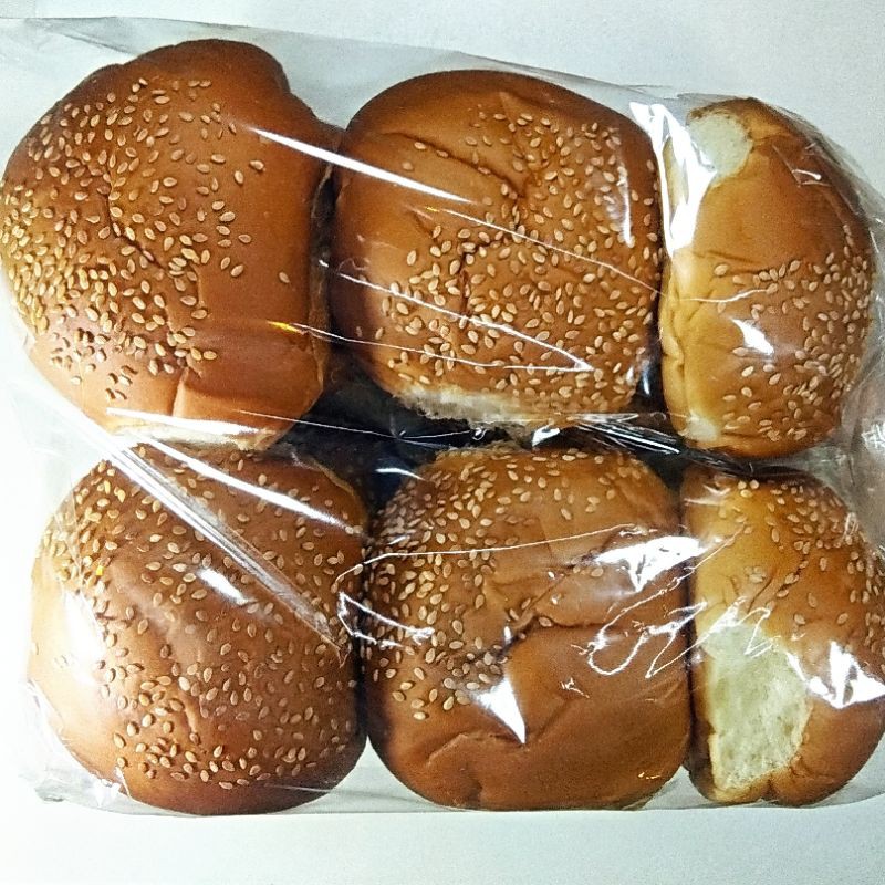 

Roti Burger Wijen Isi 10 pcs
