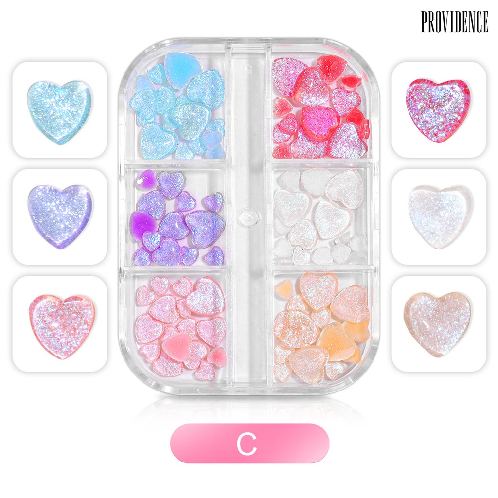 Kotak Perhiasan Kuku 6 grid