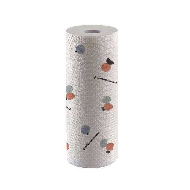 Tissue Roll Bisa di cuci Kain Lap Nyerap Minyak Lembut Pembersih Alat Dapur