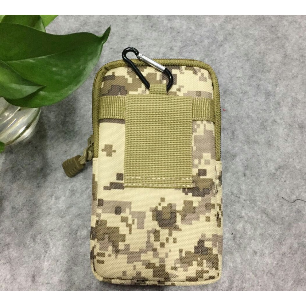 DOMPET HP PINGGANG TACTICAL LORENG MUAT HP BESAR UNTUK GESPER SABUK