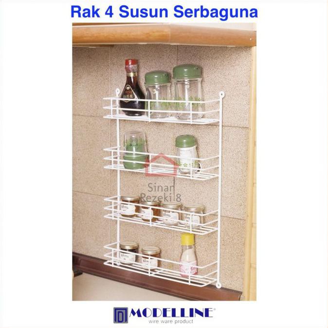 

BISA COD Rak Gantung Modelline Bumbu Dapur Dinding Saos Masak Tempat Serbaguna FREE ONGKIR Kode 910