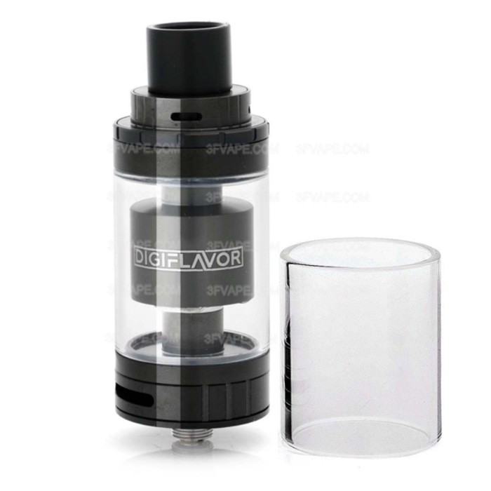 Digiflavor Fuji 25 Double Coil GTA Atomizer - BLACK [Authentic]