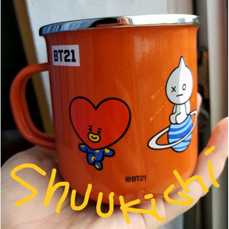 TATA MUG & COOKY Magnet BT21 x Milklife OFFICIAL