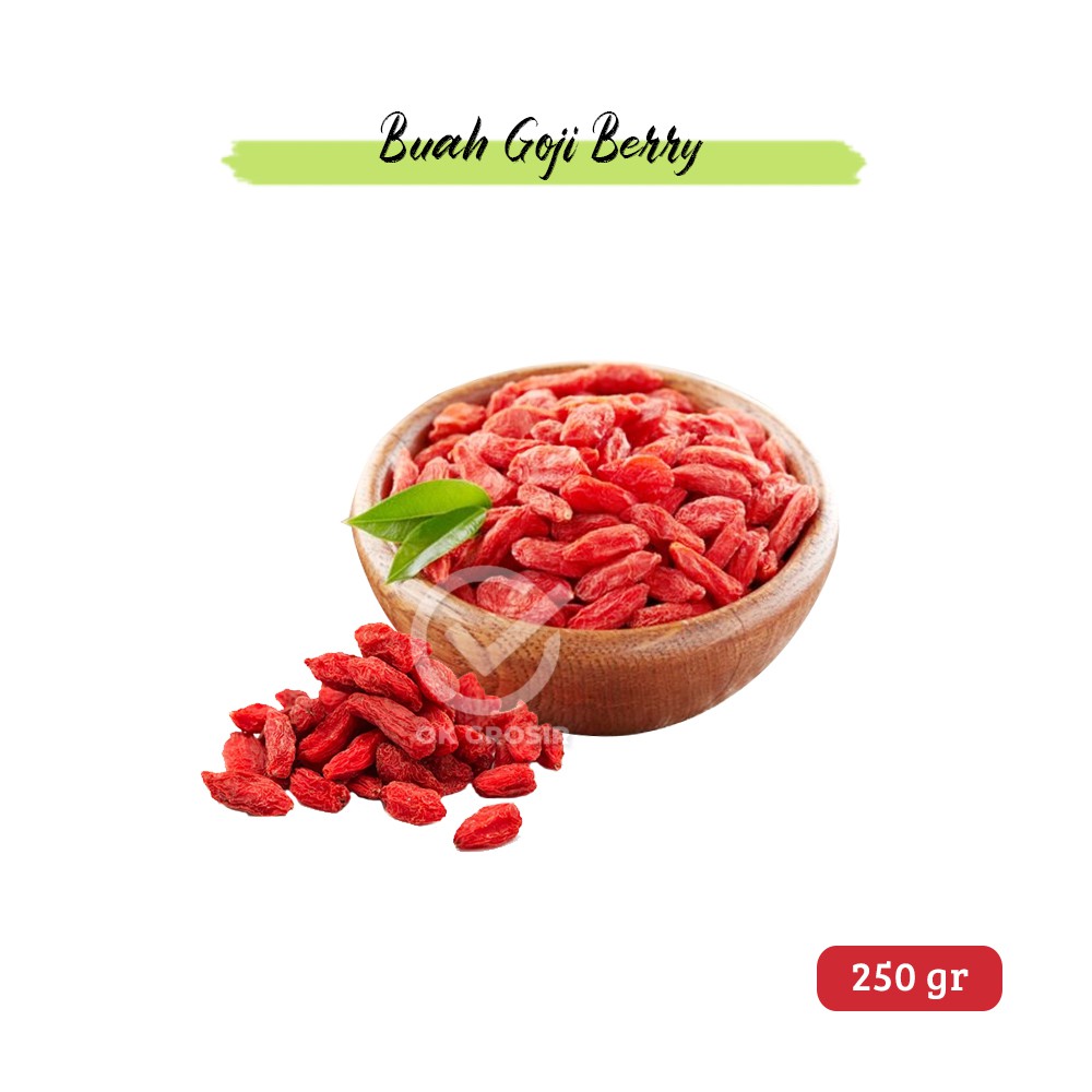 

Goji Berry / buah Gojiberi / Kici / Kechi / Kichi (250 gr)