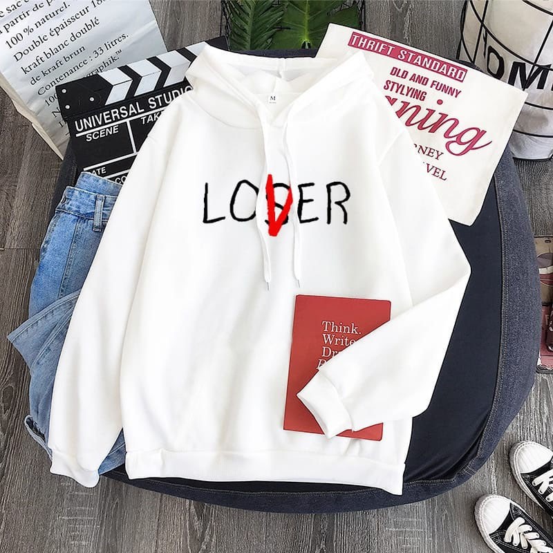 Bess - Sweater Hoodie Murah / Sweater Hoodie Wanita LOSER