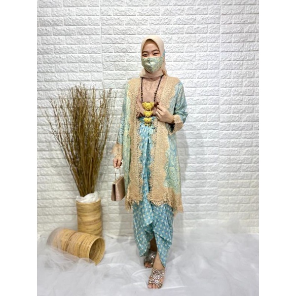 SET OUTER ROK BATIK VISCOSE|SET BATIK|BAJU KONDANGAN|SET WANITA|BAJU GIES|OUTFIT KONDANGAN