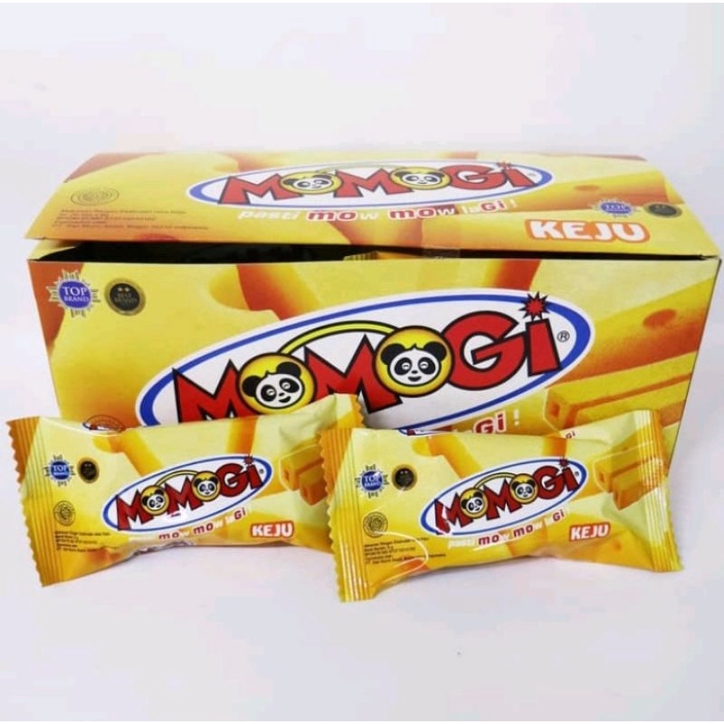 

SNACK MOMOGI RASA KEJU BOX ISI 20'S X 6GR