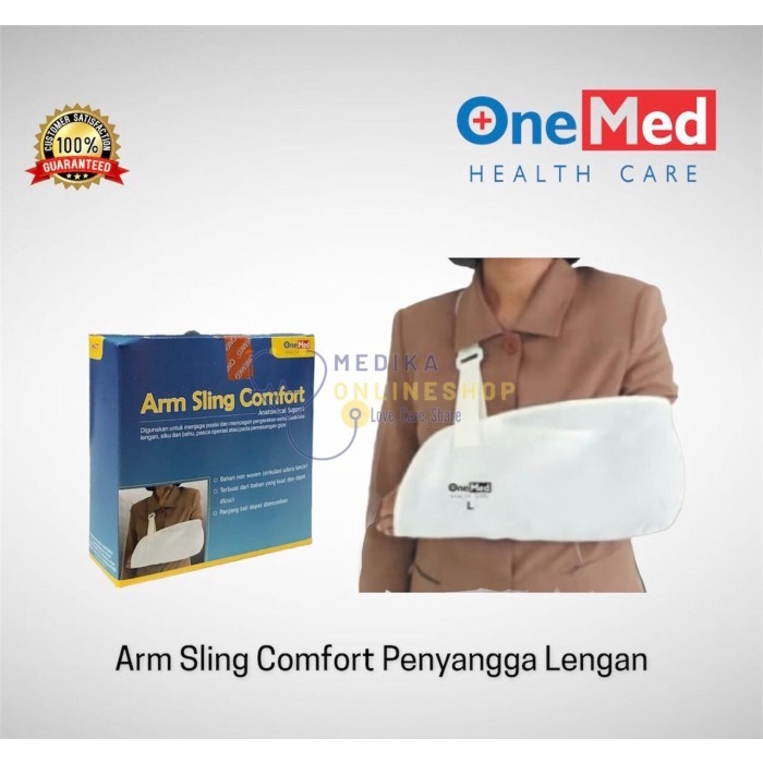 Arm Sling Comfort Onemed / Penyangga Lengan Patah Tulang Onemed