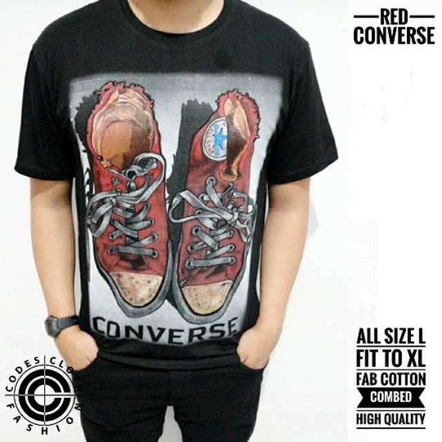 Red converse