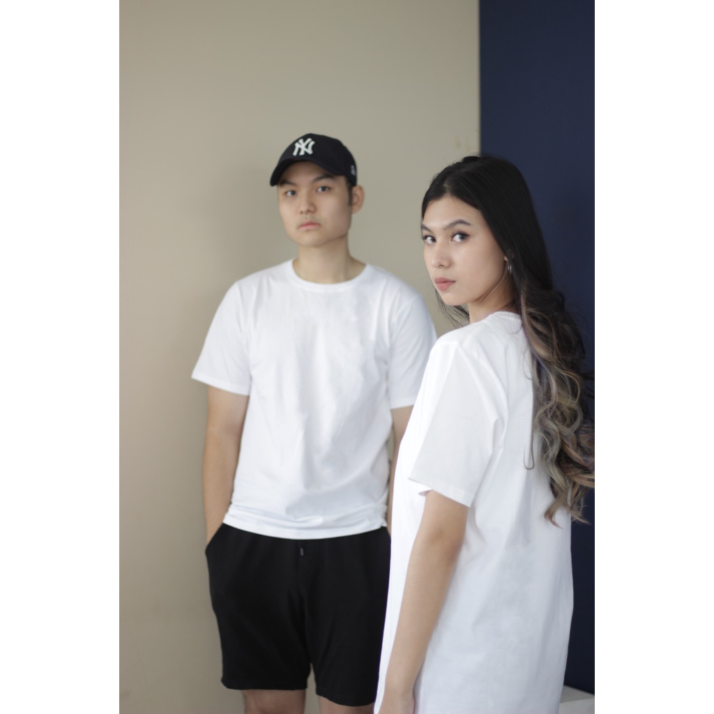 Zion Kaos Polos Basic Regular Unisex Cotton Combed 24sBest Seller  - Adem &amp; Nyaman Dipakai Harian