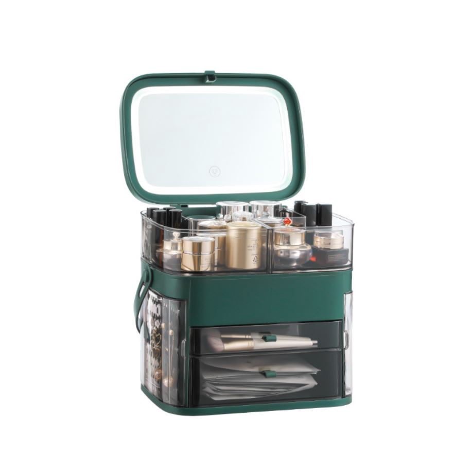 Makeup Organizer Travel Storage Tempat Rak Makeup Travelling