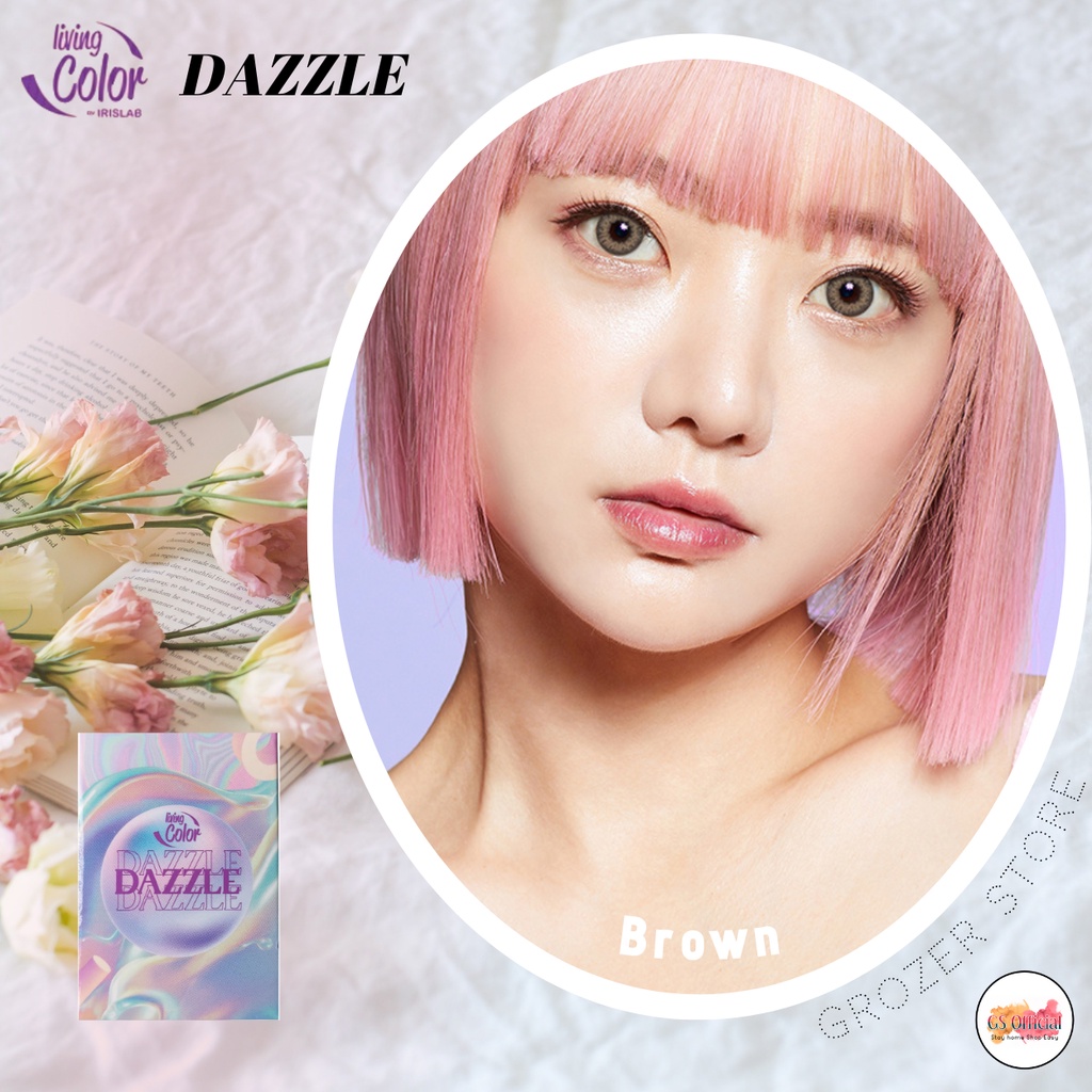 SOFTLENS LIVING COLOR - DAZZLE MINUS - 3.00 S.D - 8.00 | DIA 14,2 MM