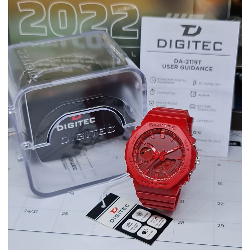 Jam Tangan DIGITEC DA-2119 ORIGINAL /DG-2119 Jam Tangan DIGITEC ORIGINAL 100%