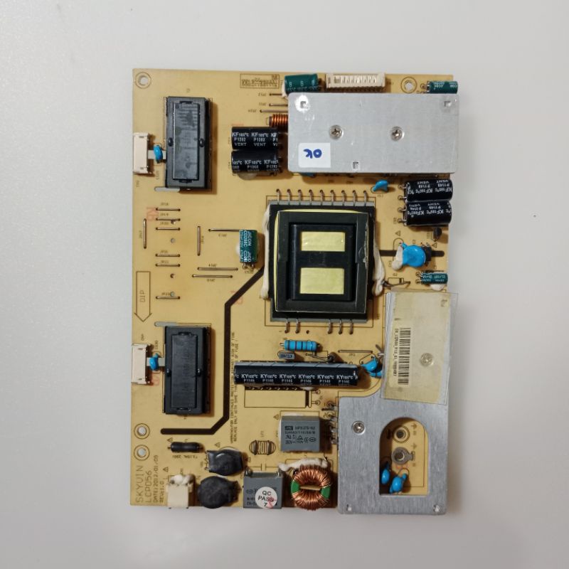 power supply regulator TV POLYTRON PLM 24T33W psu mesin tv lcd POLYTRON