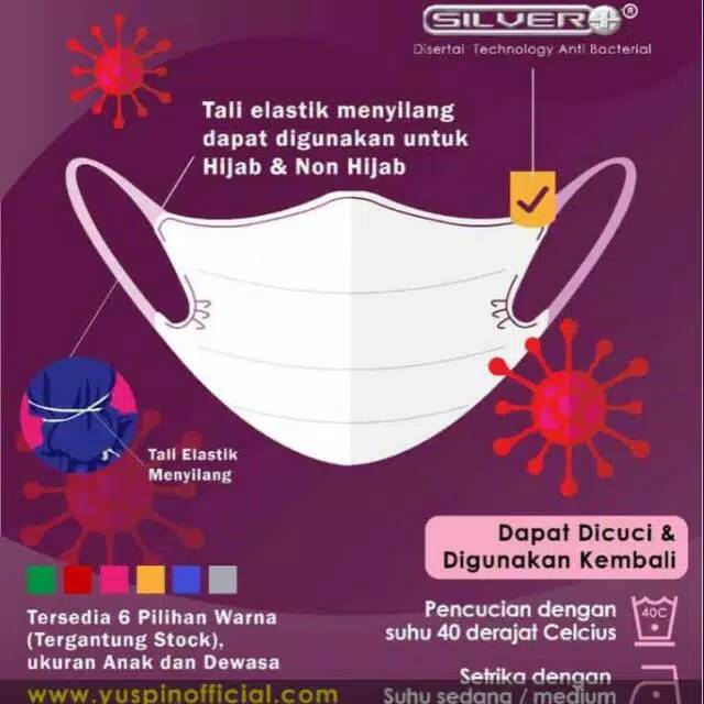 Masker kain Yuspin