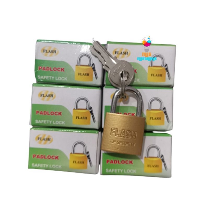 Gembok Koper Flash 20mm Padlock