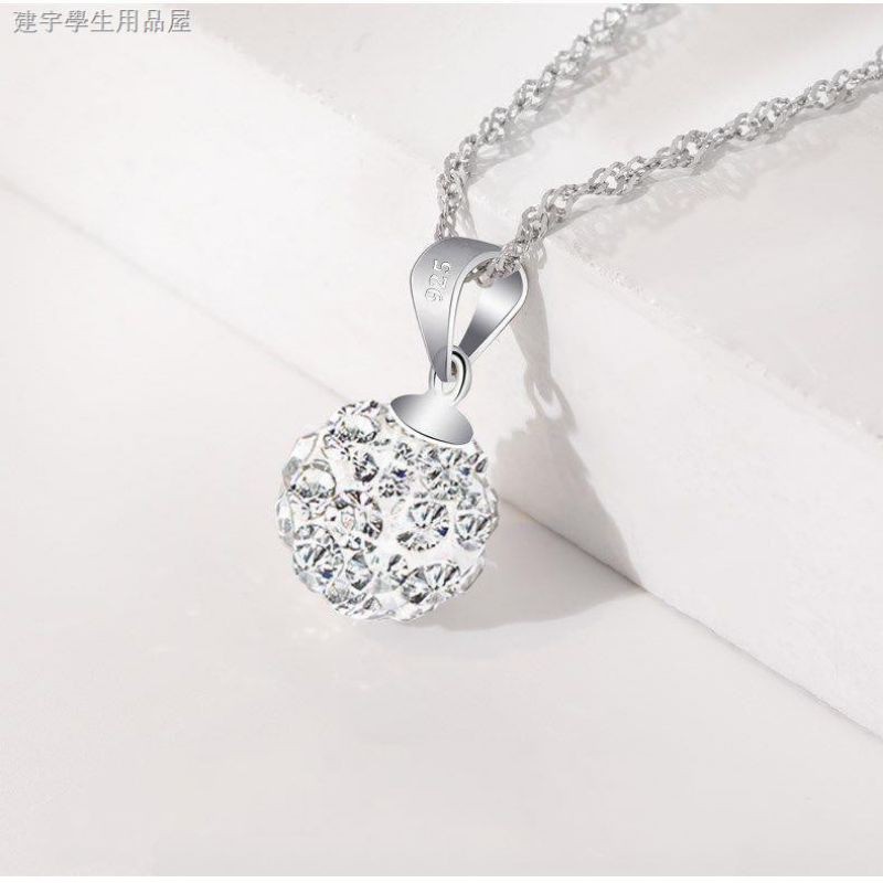 kalung liontin Permata  titanium premium perhiasan wanita import