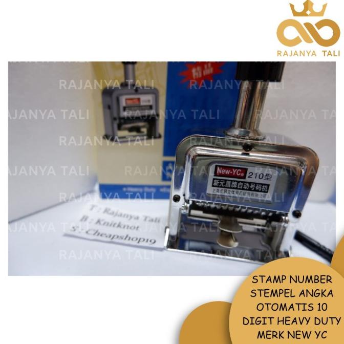 

Stamp Number Stempel Angka Otomatis 10 Digit Heavy Duty Merk New Yc