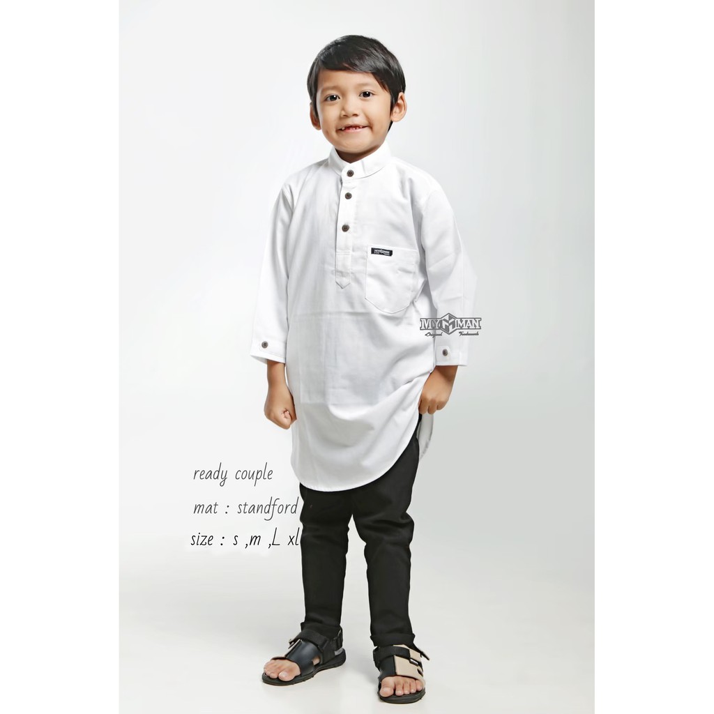 KOKO QURTA ANAK MY MAN ORIGINAL Putih