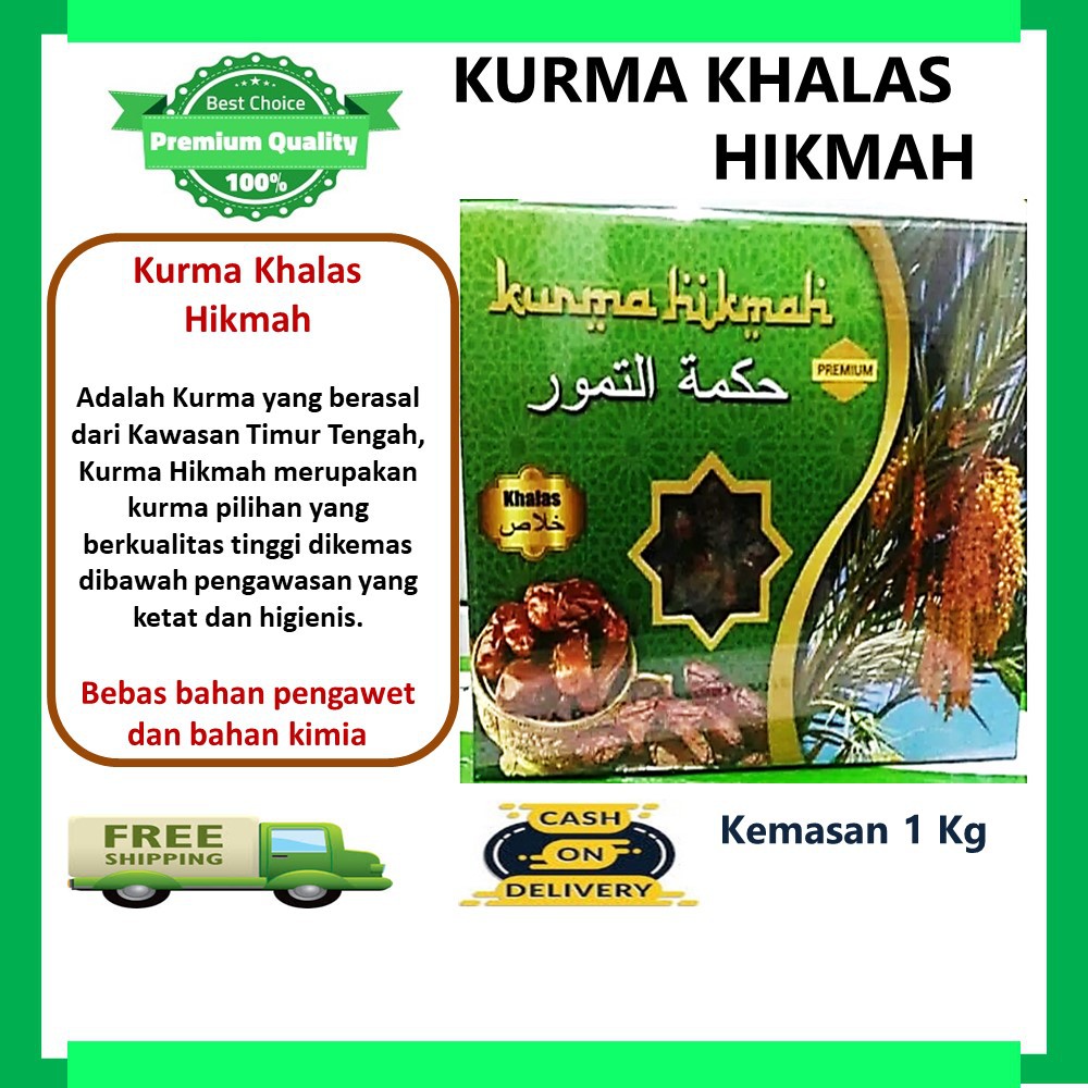 

Kurma Khalas Hikmah 1 kg