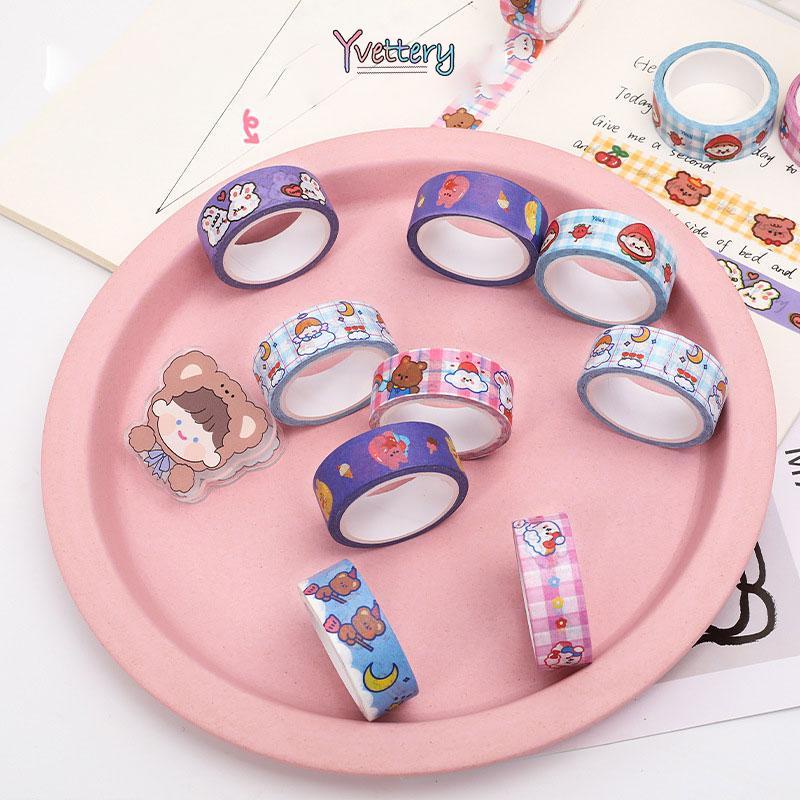 

❤️1 Pc Hewan Lucu Washi Tape Decor Masking Tape Jurnal Scrapbook Dekorasi DIY Aksesoris Simple Fashion