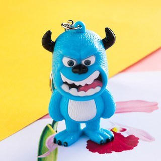 Gantungan Kunci Bentuk Boneka Monster University Mata Besar Untuk Pria