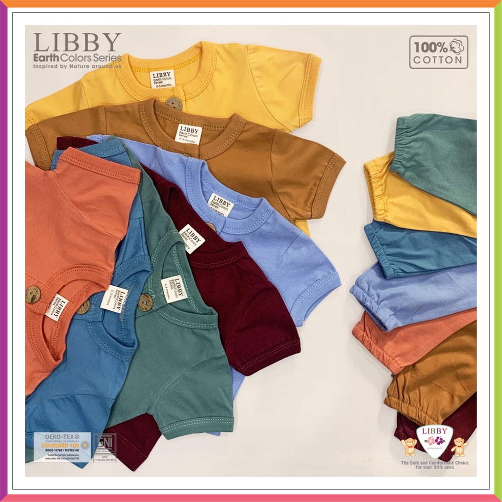 ❤ Fashionbabies ❤ [ TERBARU ] LIBBY ROCCO EARTH SERIES | SETELAN OBLONG PENDEK CELANA PANJANG