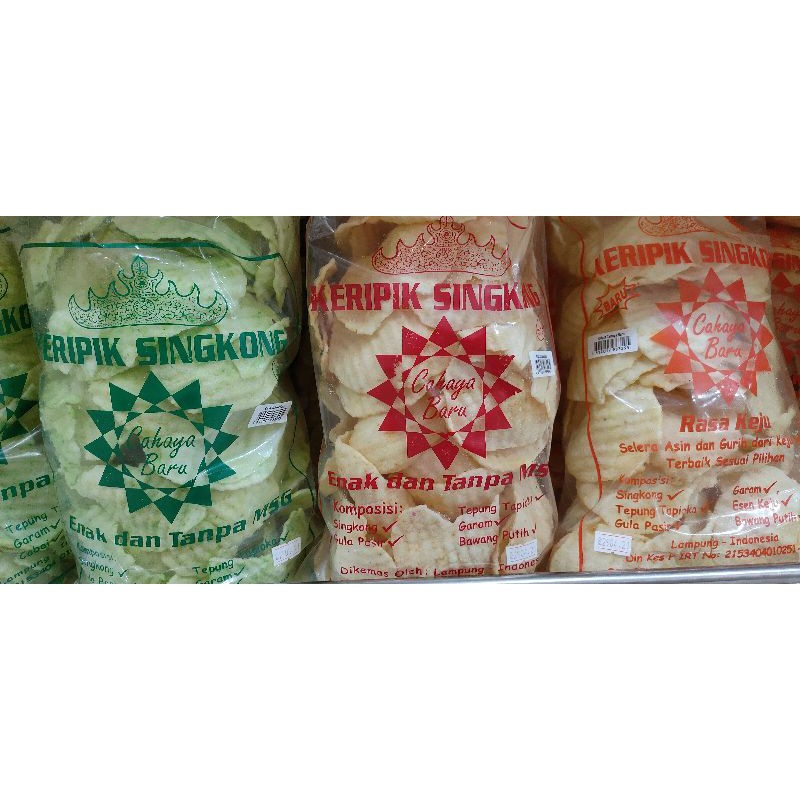 

Keripik Singkong Cahaya Baru 250gr