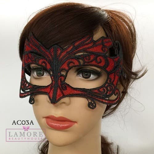 

DISKON GEDE AKSESORIS SEKSI TOPENG RENDA LACE SEXY PESTA PARTY HALLOWEN MASK AC03A HIGHT QUALITY !!