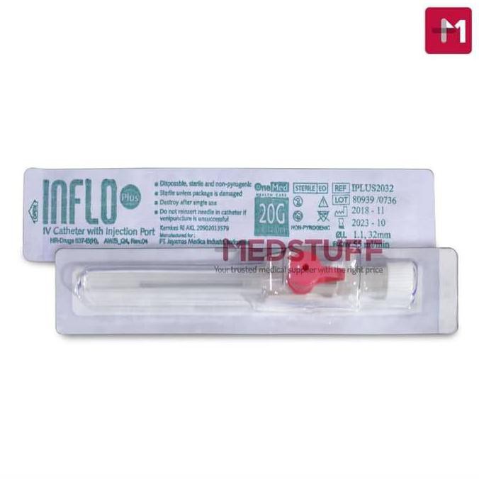 Best Seller Jarum Infus Inflo Iv Catheter Plus Abbocath Abocath 20G 22G 24G Onemed