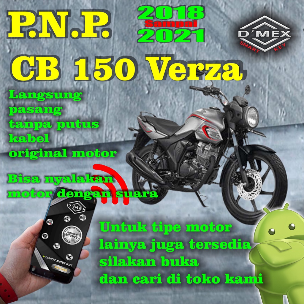 WIFI DMEX REMOT MOTOR CB 150 Verza 2018-2021