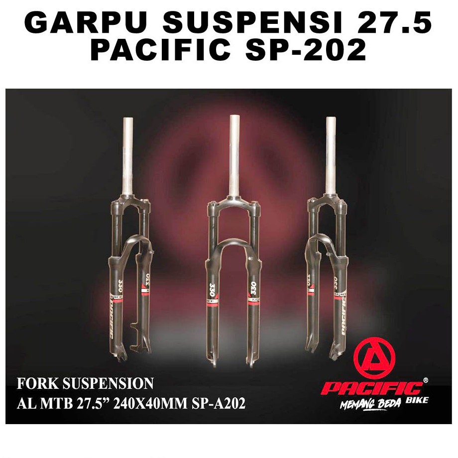 Garpu Suspensi / Fork Suspension 27.5" Pacific Alloy SP-202